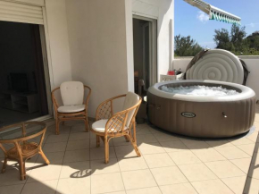 Meublé Homard avec jacuzzi et vue mer, Carosse